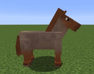 Create meme: horse from minecraft, horse minecraft