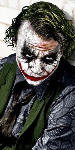 Create meme: the dark knight Joker , heath ledger joker, Ledger Joker