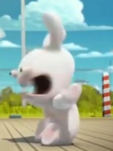 Создать мем: бешеные кролики вторжение мультсериал, бешеные кролики, мультик бешеные кролики