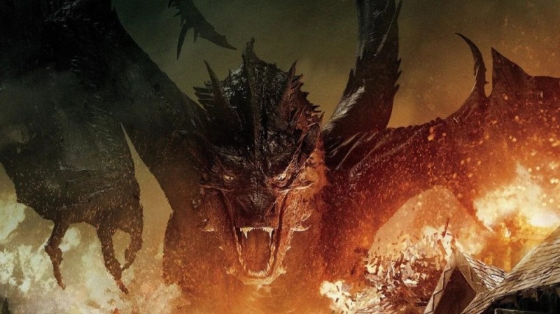 Create meme: smaug the lord of the rings, The hobbit the battle of the five armies Smaug, the hobbit Smaug