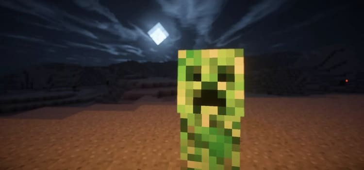 Создать мем: шейдеры майнкрафт, фон для зума майнкрафт, creeper minecraft