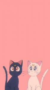 Создать мем: аниме котики сейлор мун, сейлормун кошка луна и артемис, аниме котики