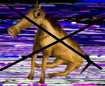 Create meme: unicorn , horse , horse 