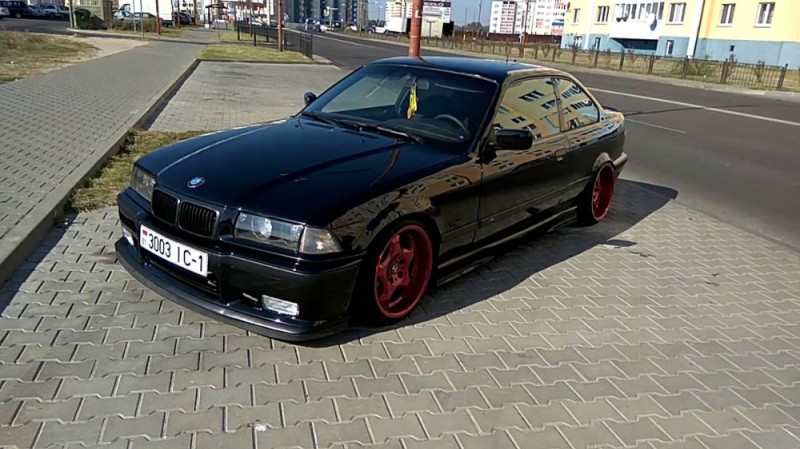 Создать мем: bmw 3, бмв е 36 черная, bmw e36 купе в м пакете