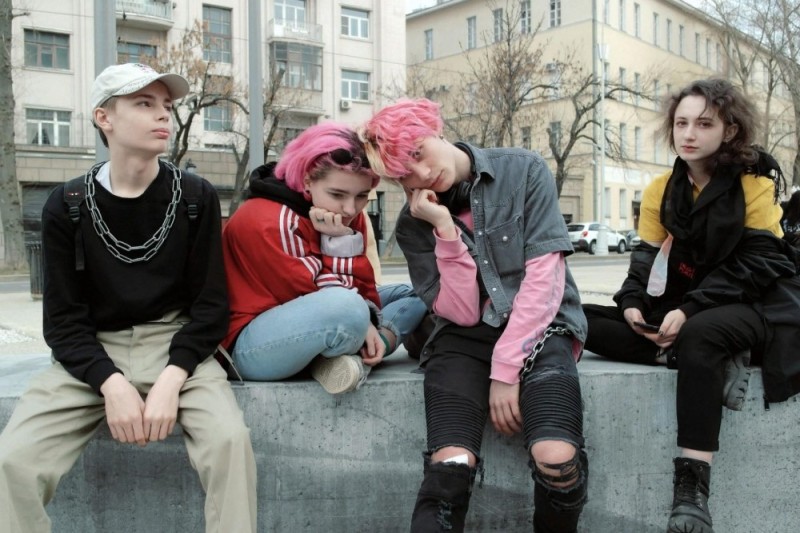 Create meme: today's youth, St. Petersburg informals youth on Ligovsky, teen fashion