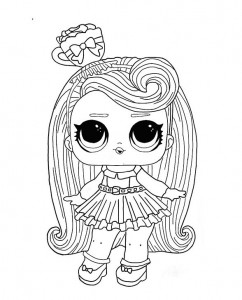 Create meme: coloring lol, coloring doll lol