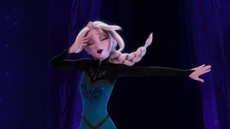 Create meme: let go and forget anna buturlina, frozen elsa , Elsa let go and forget