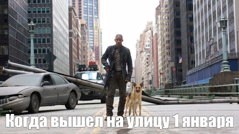 Create meme: I'm a legend Will Smith, a frame from the movie, i am legend 
