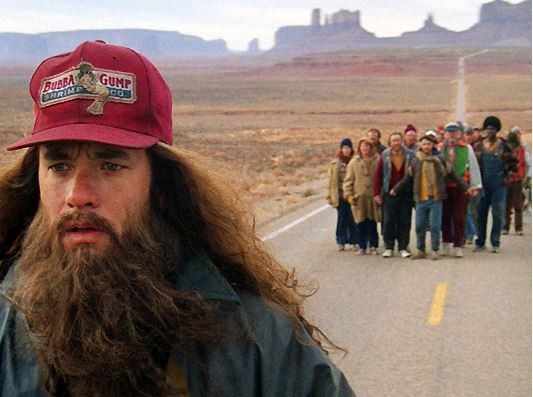 Создать мем: gump, гамп легенда, том хэнкс беги форест