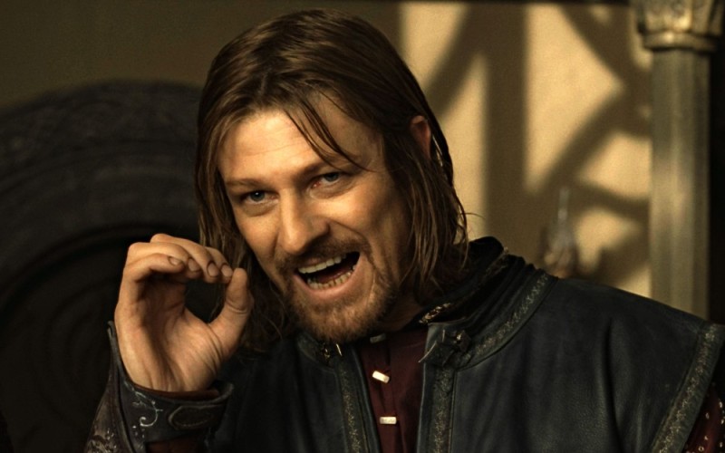 Create meme: Sean bean Boromir meme, Boromir meme , Sean bean Boromir