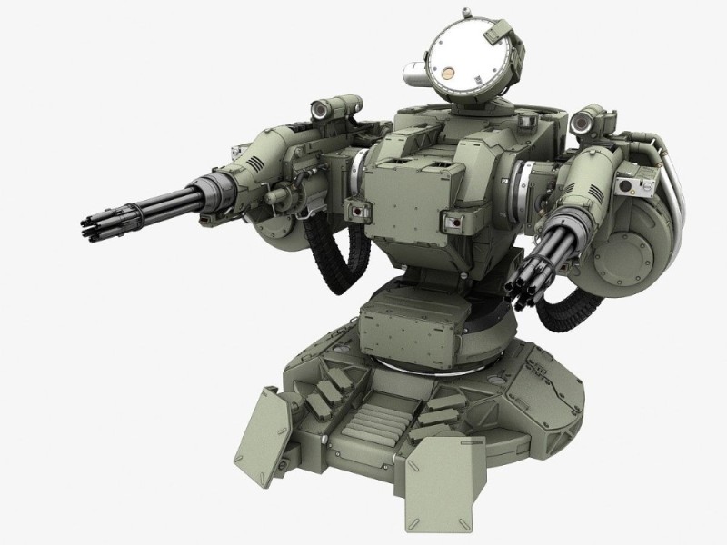 Create meme: turret, sci fi 3d turret, fighting robots 