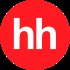 Create meme: headhunter, hh logo, male 