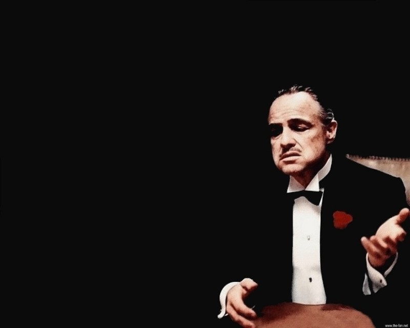 Create meme: without respect meme, don Corleone , Vito Corleone