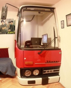 Create meme: office of Ikarus, in the cockpit of the Ikarus, the cabin of the bus Ikarus in the apartment