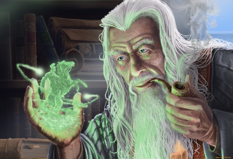 Create meme: wizard merlin, old man art, the old sorcerer