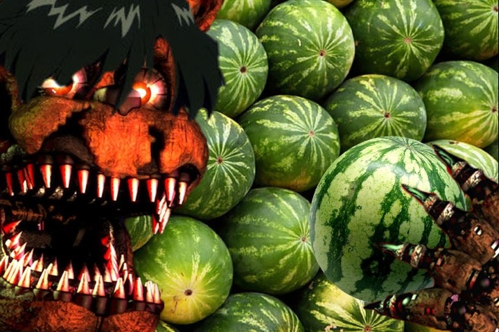 Create meme: watermelons, 5 nights with Freddy , five night at freddy's 