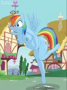 Create meme: rainbow dash, rainbow dash