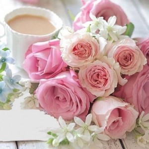 Создать мем: с добрым утром розы, цветы шебби, розовые розы