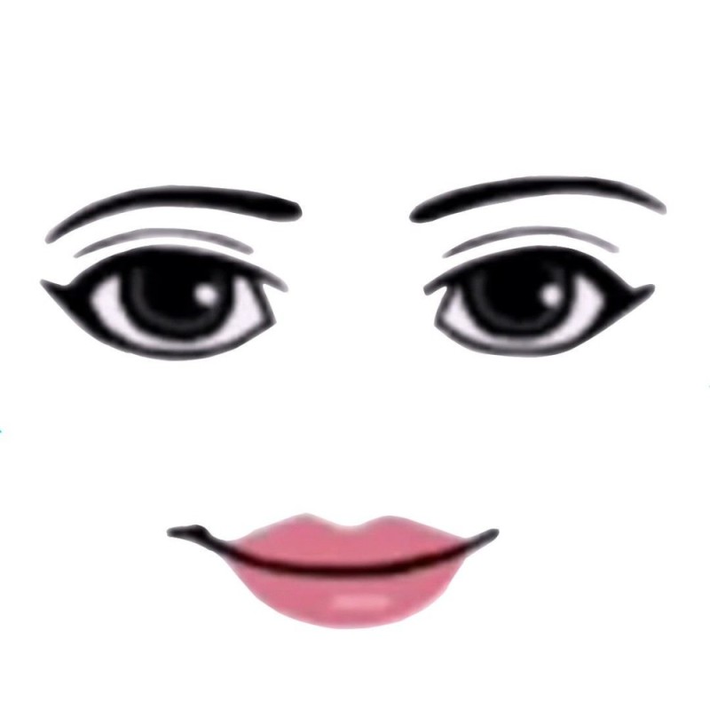 Create meme: the face from roblox is female, the face of a woman from roblox, face get