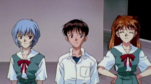 Create meme: evangelion Shinji