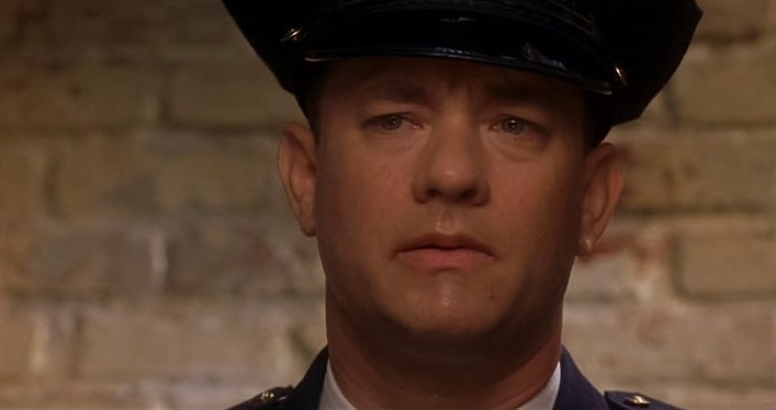 Create meme: The Green Mile by Paul edgecombe, Tom Hanks , the green mile, 1999