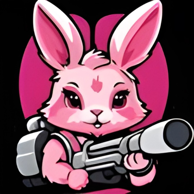 Create meme: gaming bunny, The bunny game, rabbit 
