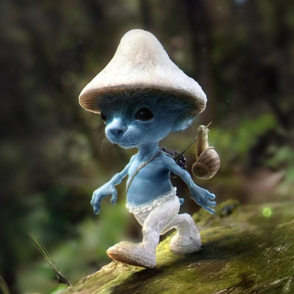 Create meme: toy , fantasy creatures, Smurfs the legend of smurf hollow