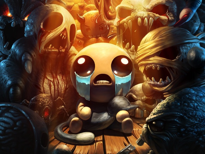 Создать мем: айзек азимов, the binding of isaac afterbirth+, аниме