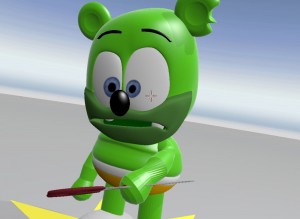 Create meme: gummy bear song