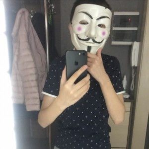 Create meme: mask, people, the guy Fawkes mask