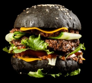 Create meme: black Burger, Burger on a transparent background, Burger