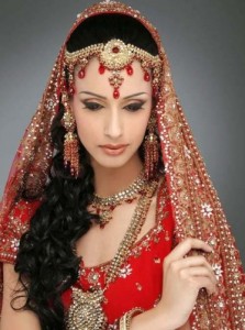 Создать мем: wedding hairstyles, индия, pakistani