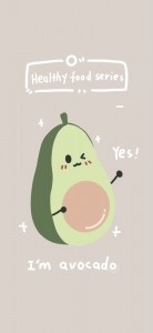 Create meme: avocado sweet