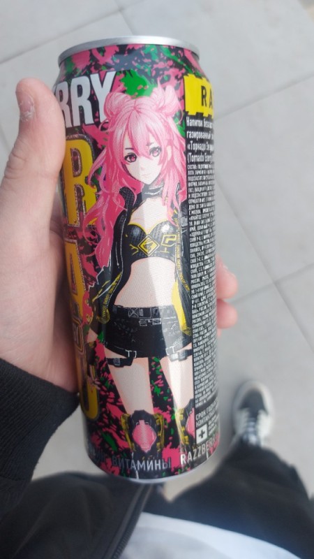 Create meme: energy drink with the taste of chewing gum, Astolfo with the monster energy drink, energy tornado bubble