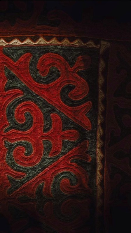 Создать мем: татарский орнамент, казахский орнамент ткань, казахский узор