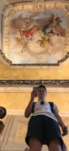 Create meme: rosenberg palace, painting or sculpture, the ceiling painting in the theatre Museum of Salvador Dali in Figueres