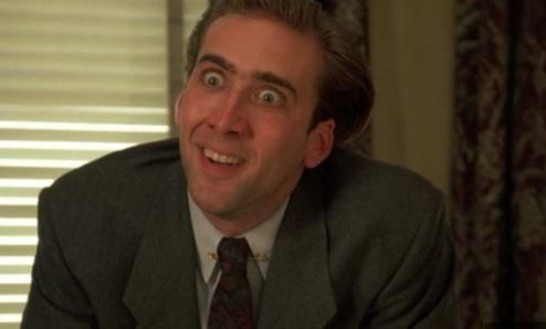 Create meme: Nicolas cage meme, cage meme, Nicolas cage is a surprise