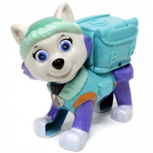 Create meme: pup Everest, interactive Everest paw patrol, Everest with a skateboard paw patrol