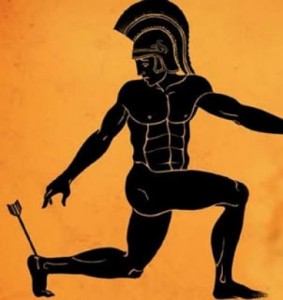 Создать мем: греческие бегуны рисунок, эмблема ахиллесова пята, древнегреческий атлет рисунок бегун