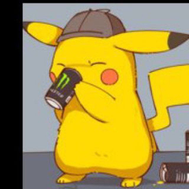 Create meme: pikachu, pikachu characters, Pikachu with a bottle