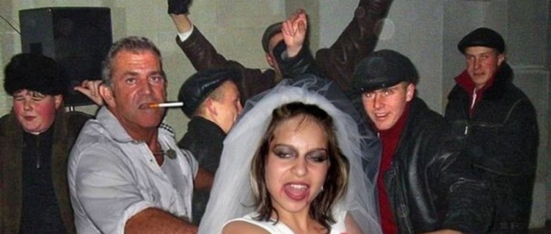 Create meme: rural disco, Gopnik at the disco, drunks' wedding