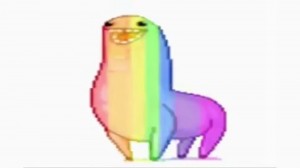 Create meme: rainbow pony, rainbow