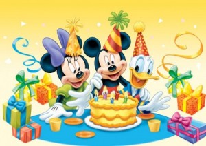 Создать мем: cumpleaños, с днем рождения шамиль, minnie mouse