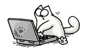 Create meme: cat Simon GIF, Simon's cat, Simon's cat drawings