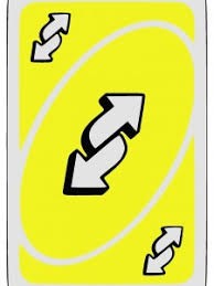 Создать мем: карточка уно реверс желтая порванная, uno reverse card, карточка уно реверс желтая