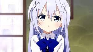 Create meme: chino kafu, chino kafu anime, kya anime