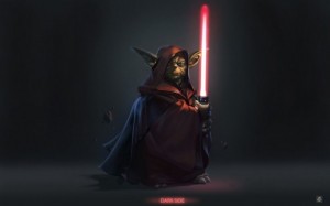 Create meme: Yoda Is A Sith