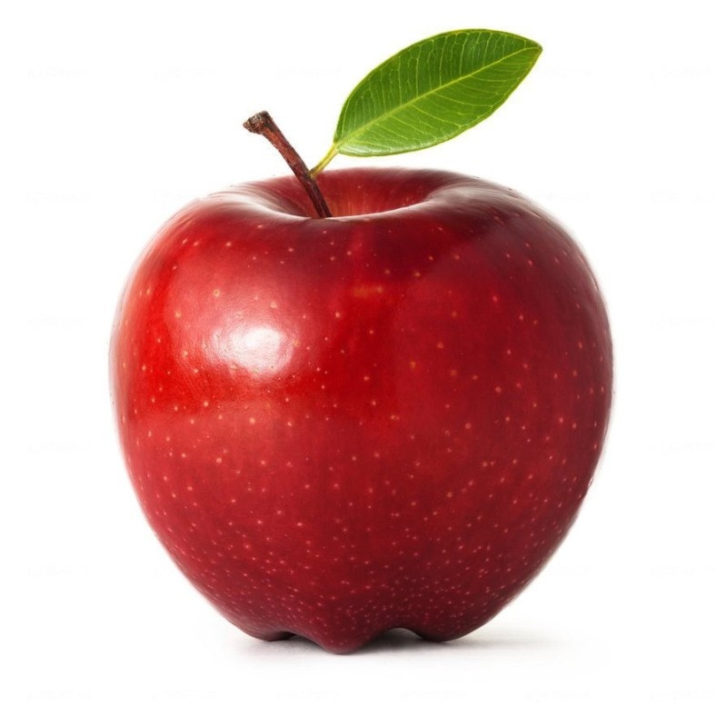 Создать мем: apple, яблоко, красное яблоко на белом фоне