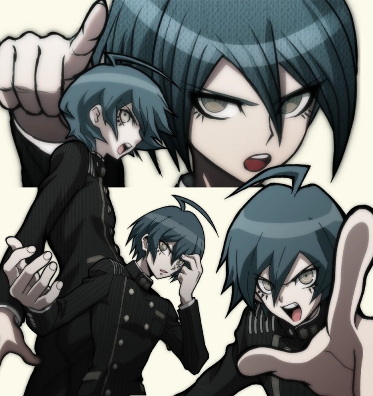 Создать мем: danganronpa v3 shuichi, аниме рисунки, персонажи аниме