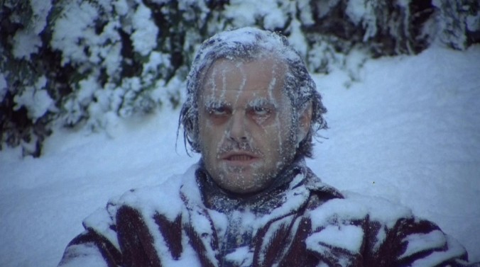Create meme: frozen, Jack Nicholson the shining , Jack Nicholson the shining frozen
